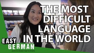 The most difficult language in the world  Easy German 117 [upl. by Aicirpac]