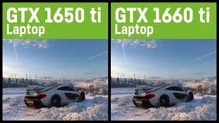 GTX 1650 ti vs GTX 1660ti  LaptopNotebook [upl. by Nilauqcaj]