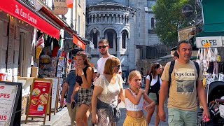 Paris Montmartre amp SacreCoeur Walking Tour September 2023 [upl. by Luci]