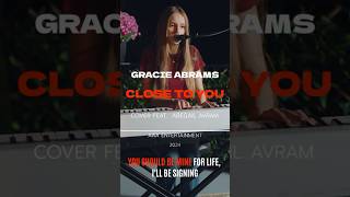 “Close To You”Gracie AbramsCover FEAT AbegailLive Performance Music VideoPopVancouverBCCanada [upl. by Narrad960]