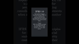 IFRS 10 International Financial Reporting Standards 10 Part 10 👍 IFRS ugcnetpaper2 [upl. by Delanos]