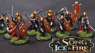 Mastering the Art of Painting Casterly Rock Honor Guards [upl. by Sewoll]