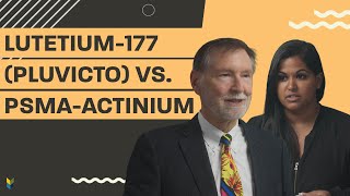 Lutetium177 Pluvicto vs PSMAActinium  MarkScholzMD AlexScholz PCRI [upl. by Britton]