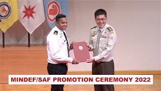 MINDEFSAF Promotion Ceremony 2022 [upl. by Asit]