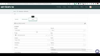 Configure form view in the Service Portal  Form widget  ServiceNow [upl. by Sarazen]