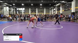 70 Kg Consolation  Emory Taylor Boom Ranch Wrestling Club Vs Jack Gaukel Sebolt Wrestling Acade [upl. by Obel640]