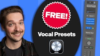 The 5 Best Free Logic Pro X Vocal Presets And How to Make Your Own [upl. by Suckram]