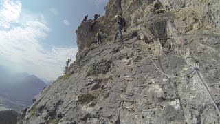 Banff Mt Norquay Via Ferrata [upl. by Anikas]