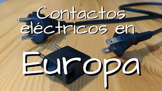 ¿Qué contacto eléctrico se usa en Europa Cómo conectar tus electrónicos sin quemarlos [upl. by April]