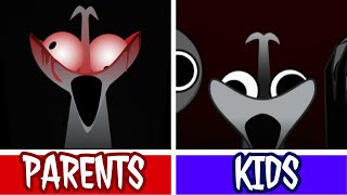 Incredibox sprunki But They Are Babies  Horror VS Parents Horror Versions [upl. by Fanechka]