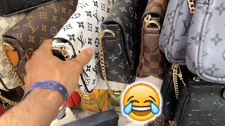 FAKE DESIGNER TASCHE FÜR FREUNDIN KAUFEN PRANK 😂 [upl. by Dray122]