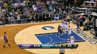 Nikola Pekovic highlights vs Phoenix Suns  28 pts 11 reb December 29th 2012 [upl. by Suter]