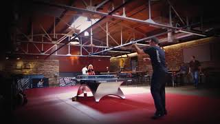 Join the Killerspin Revolution  Table Tennis Reinvented with Arnold Schwarzenegger [upl. by Aysab]