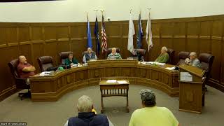 Gratiot County Board of Commissioners Meeting 11424 [upl. by Aidiruy]