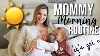 MORNING ROUTINE WITH A NEWBORN amp TODDLER [upl. by Jessica]