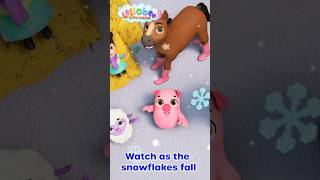 ❄️ The Snowflake Song ❄️ kidssongs karaoke lellobee happysong snow snowflakes [upl. by Ivers235]