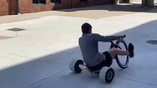 Biking At Cartersville High School Cartersville GA 42423 [upl. by Loughlin46]