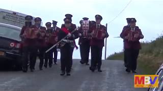 Cranfield Accordion Band P2  Aughlisnafin Accordion Band Parade 2018 [upl. by Ilenay]