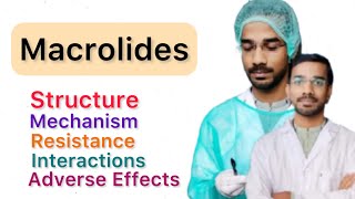 Macrolides  Structure  Mechanism  Resistance  Interaction  Adverse Effects [upl. by Trinity44]