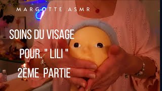 Asmr français Rôleplay soins du visage massage Crânien brossage cheveux pour quotLiliquot 2ème partie [upl. by Daven]