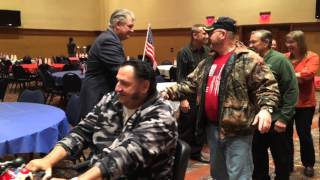 Meskwaki Bingo Casino Hotel • Veterans Day 2015 [upl. by Bonn438]