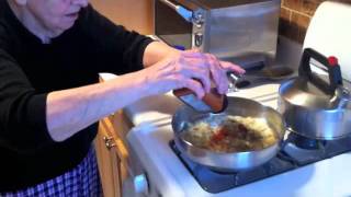 Robert and Grandma Cook Jewish Brisket for Passover [upl. by Brenna]