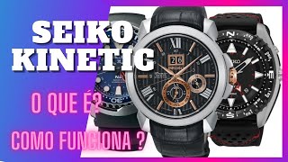 Seiko Kinetic o que é suas principais variantes e como funciona  Seiko PhD 019 [upl. by Adnovay]