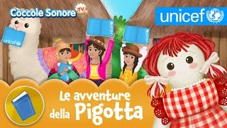 Una scuola per Flor  Le avventure della Pigotta Unicef [upl. by Sarette189]