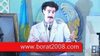 Borats Press Conference on Kazakhstan National Television [upl. by Brunhilda]