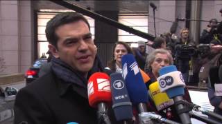 Tsipras wants a deal to tackle humanitarian crisis across EU [upl. by Penman]