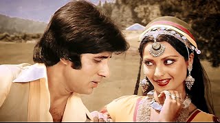 Pardesiya Yeh Sach Hai Piya  4K Video   Natwarlal  Amitabh B Rekha  Lata M Kishore Kumar [upl. by Lizette857]