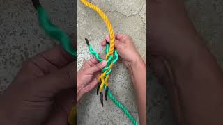 Content inspired search Insert threestrand rope knot Knotting skills Knotting skills [upl. by Josefa]