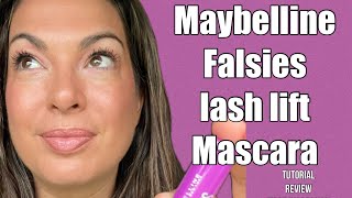 Maybelline Falsies Lash Lift Mascara  review amp Tutorial [upl. by Trellas]