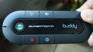 Supertooth Buddy Bluetooth Handfree Car Kit Review  ITF [upl. by Gingras]