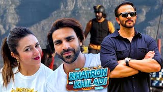 Khatron Ke Khiladi 14TV Ke Handsome HUNK Ne Kia CONTRACT SIGN Biwi Kar Chuki Hai Khatron Ka Saamna [upl. by Alleinnad]