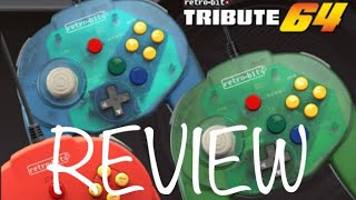 Reviewing the Tribute 64 Controller from RetroBit [upl. by Samalla]