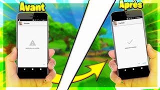 RÉGLER LE PROBLÈME quotFORTNITE NON INSTALLÉquot SUR ANDROID [upl. by Lennahs]