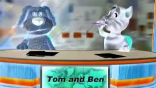 YouTube Poop  Talking Tom amp Ben go berserk [upl. by Kentigerma494]