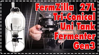 Fermzilla Gen 3 2022  NEW  TriClamp Conicals  Kegland [upl. by Hildegaard]