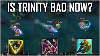 The Multiple Season 11 Irelia Builds  Trinity vs Goredrinker vs Divine Sunderer  Which is Best [upl. by Rattan728]