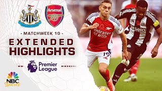 Newcastle United v Arsenal  PREMIER LEAGUE HIGHLIGHTS  1122024  NBC Sports [upl. by Forsyth283]