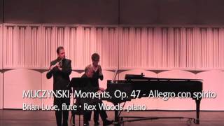 Muczynski Moments Op 47 Andante sostenuto amp Allegro con spirito [upl. by Eisenhart]