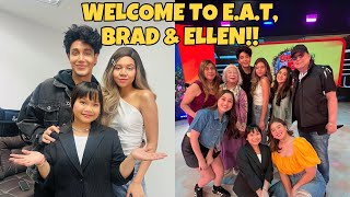 EAT VLOG Dabarkads meets Ellen amp Brad for the first time [upl. by Buroker]