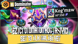 Tft Set 13 Arcane İnceleme İlk Galibiyet Set 13 Öğreniyoruz  Ezici Otomaton Kogmaw  tft [upl. by Baudelaire202]