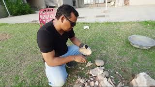 Decoding Acheulian technology How to make a Paleolithic Handaxe step by step [upl. by Tenay]