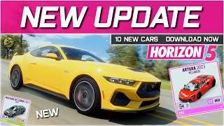 NEW Car Pack  10 NEW Cars in Forza Horizon 5 Update 32 AVAILABLE NOW [upl. by Ninette]