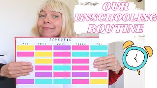 OUR UNSCHOOLING DAILY ROUTINE [upl. by Bronez894]