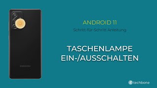 Taschenlampe einausschalten Android 11 [upl. by Fransen433]