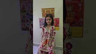 Achuytam Keshavam Krishna Damodaram Ram Narayanam Janaki Vallabham Cover Song by Aarini Singh [upl. by Eibrik]