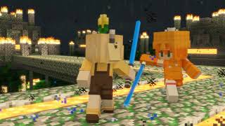 Duel Of The Collab  Ethobot  AnimalMace  Minecraft Fan Animation [upl. by Dunseath]